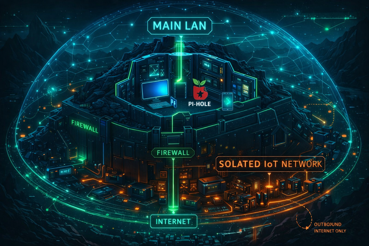 Image of a VLAN diagram